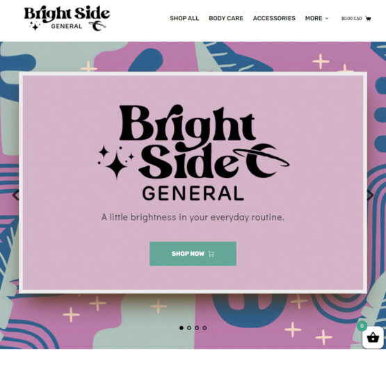 Bright Side General - Website Landing Page